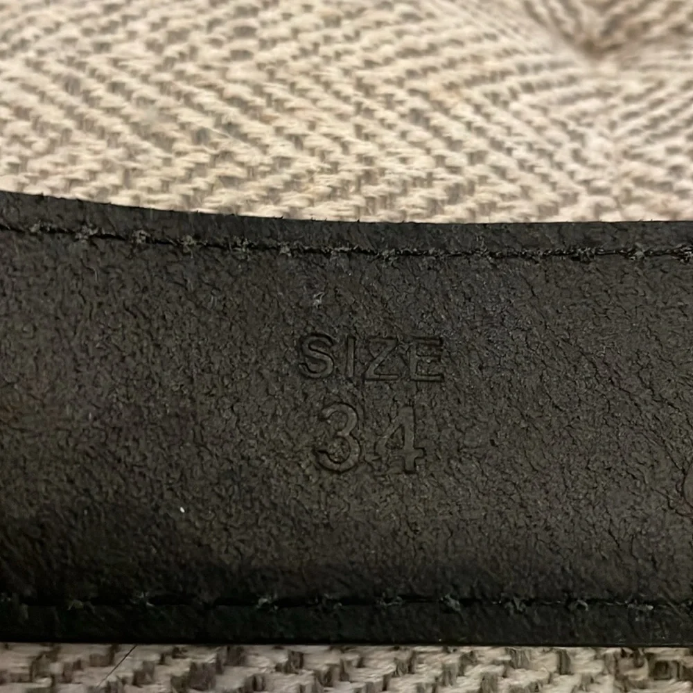 Dickies leather belt size 34